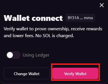 wallet verification