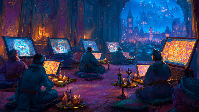 Auction of principalities