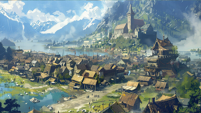 Technological development levels of a principality