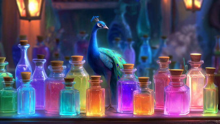 Elixirs for peacocks