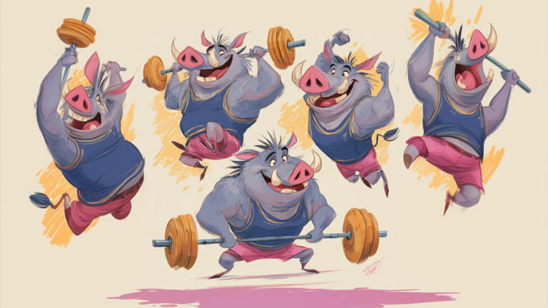 Спортивные хряки