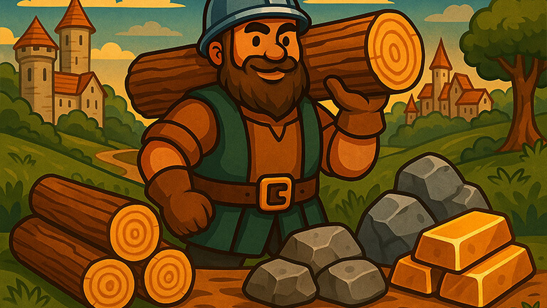 Using game resources